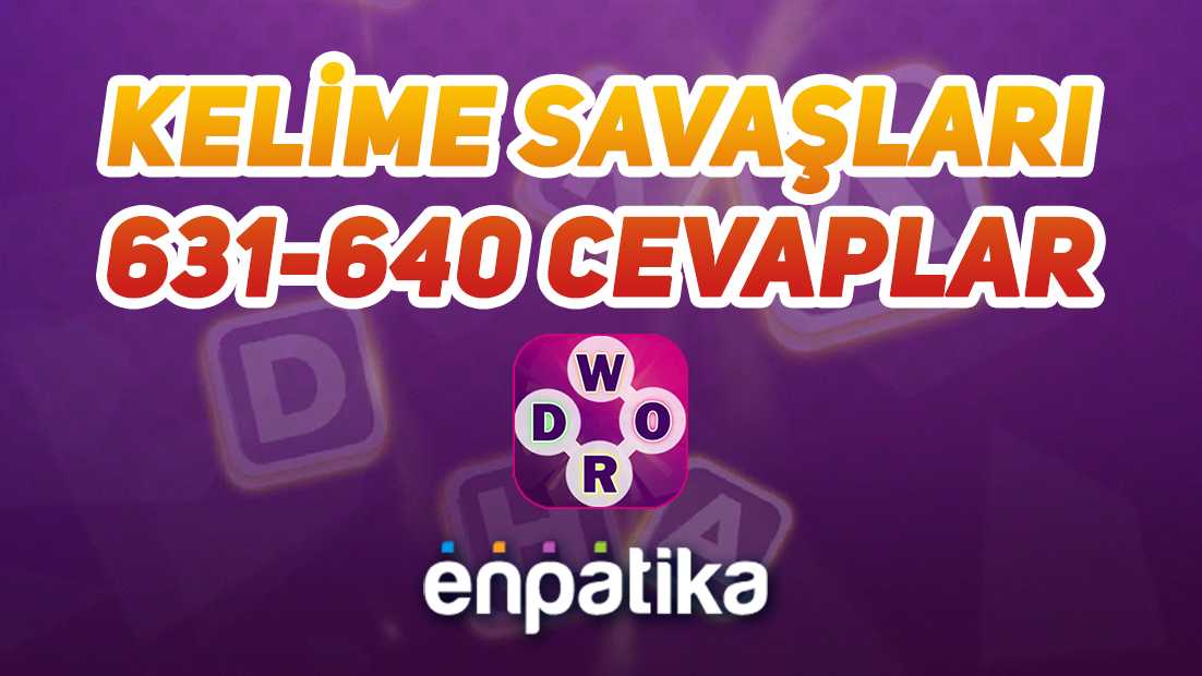 Kelime Savaşları Cevapları