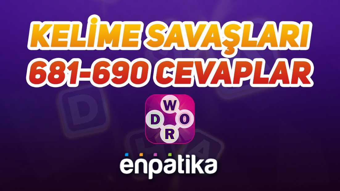 Kelime Savaşları Cevapları